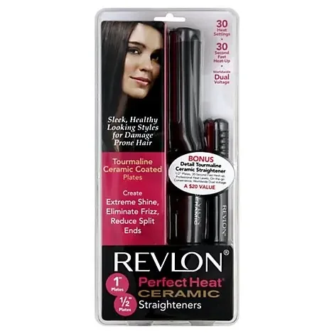 Rvln Ceramic Straight 1in & 1/2in – 2 Count