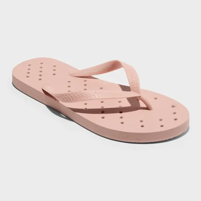 S Shower Flip Flops Pink – Room Essentials™
