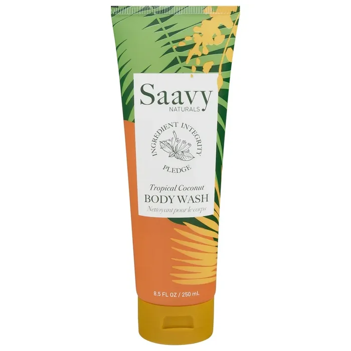 Saavy Naturals Wash Body Tropical Coconu