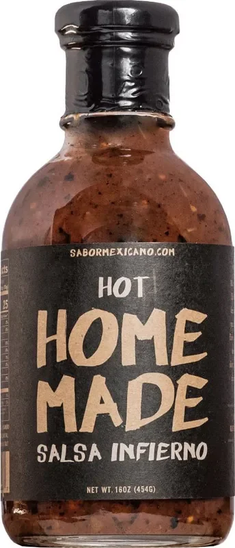 Sabor Mexicano Hot Home Made Salsa Infierno