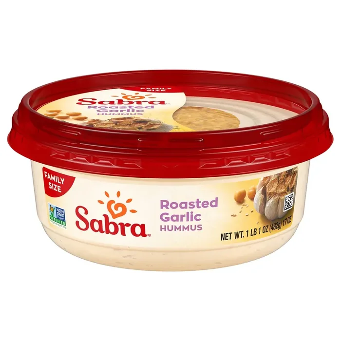 Sabra Family Size Roasted Garlic Hummus – 17 oz