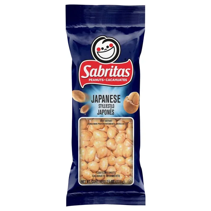 Sabritas Coated Peanuts Japanese Style 2 3/4 Oz