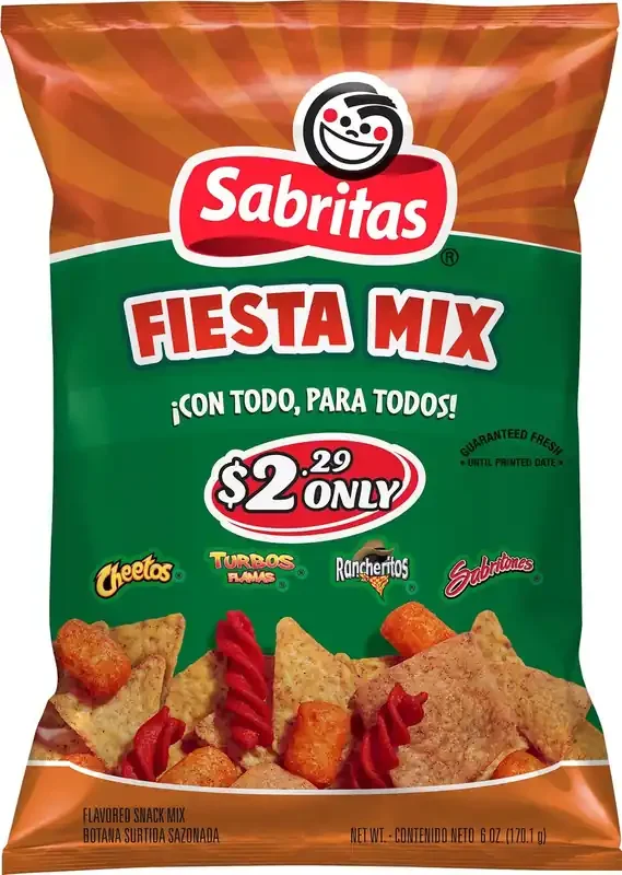 Sabritas Fiesta Mix 6 oz