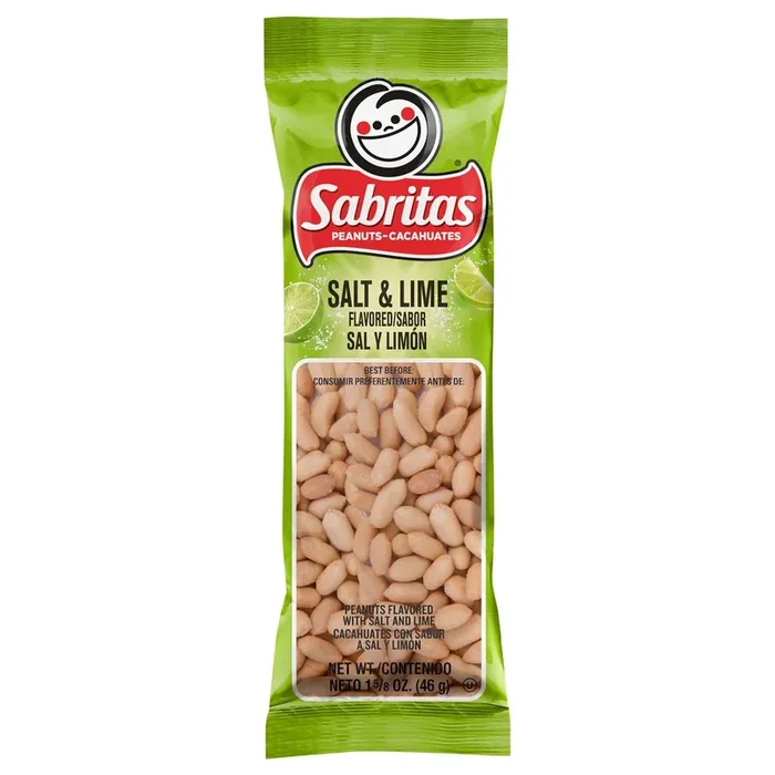 Sabritas Peanuts Salt & Lime Flavored 1 5/8 Oz