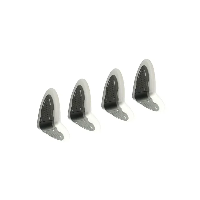 Safe O Kid Durable Elegant 100% Kid Safe Drawer Lock for Kids Grey Pack of 4