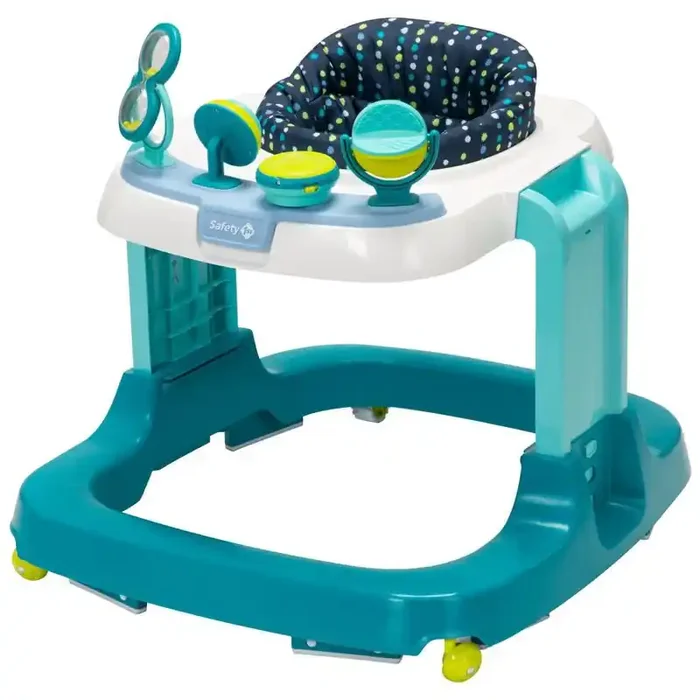 Safety 1st Ready, Set, Walk! DX Developmental Baby Walker – Pom Pom