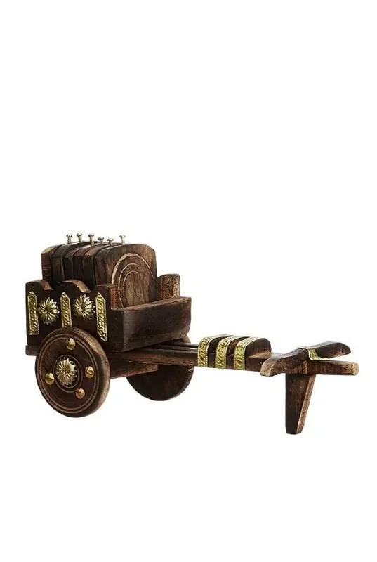SAHARANPUR HANDICRAFTS Wooden Coaster