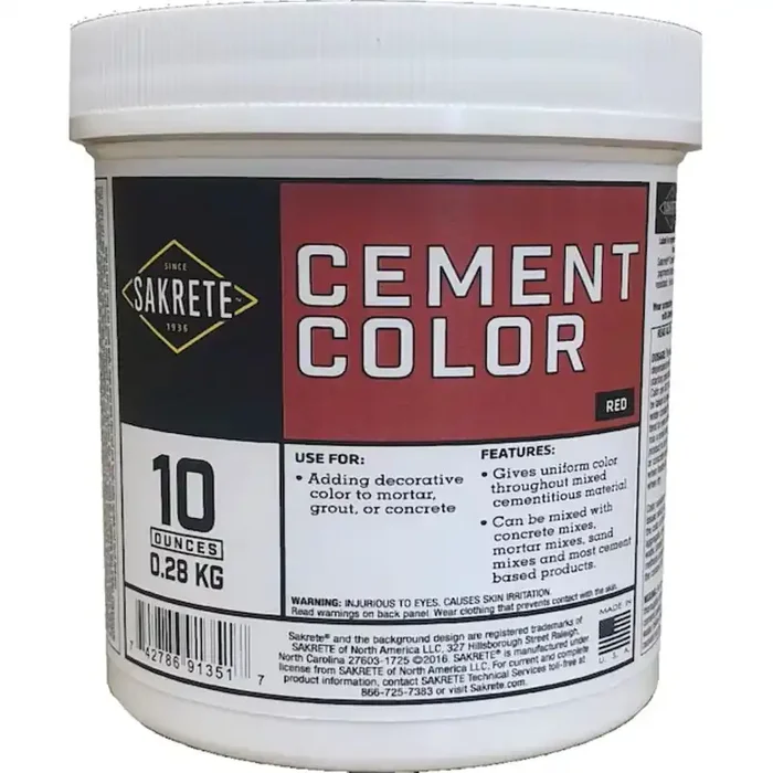 Sakrete 0.625 Pound(s) Red Colorant