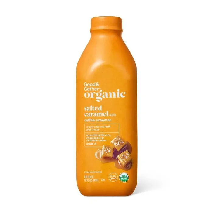 Salted Caramel Flavored Coffee Creamer – 32fl oz – Good & Gather™