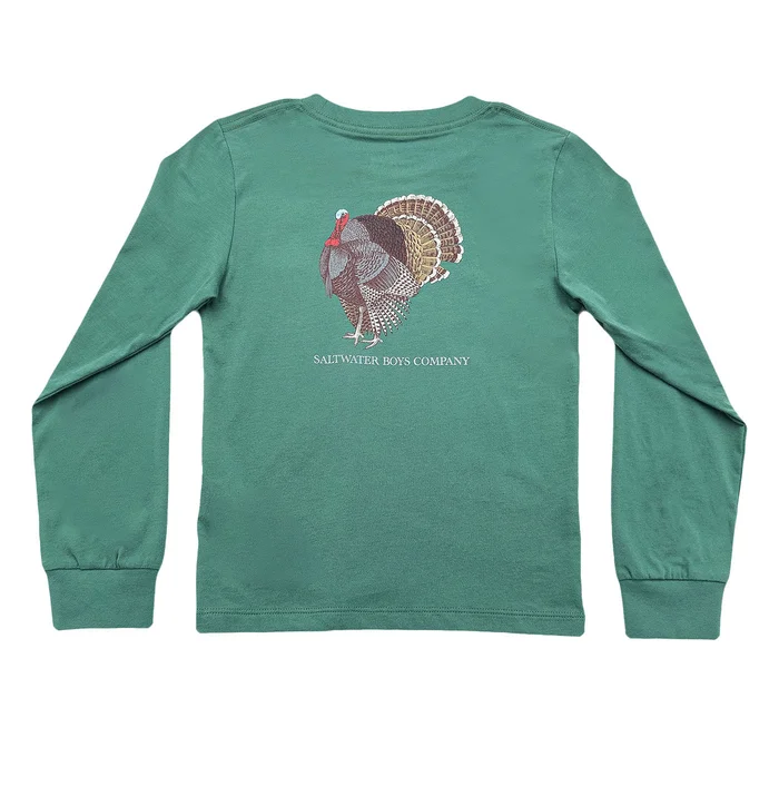 SALTWATER BOYS COMPANY LS TURKEY GRAPHIC TEE