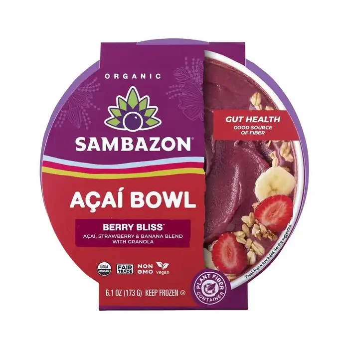 Sambazon Frozen Berry Bliss Acai Bowl – 6.1oz