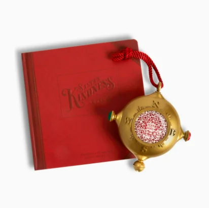 Santa’s Kindness Ornament & Journal
