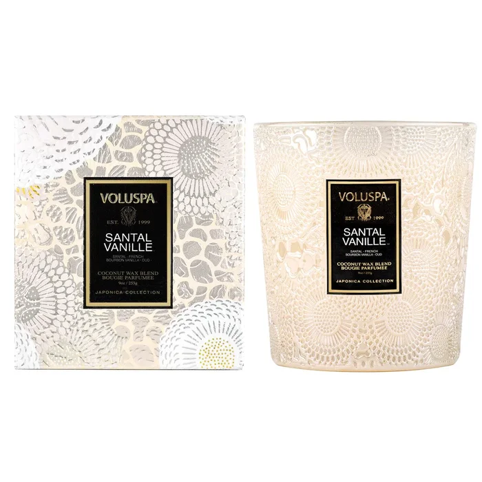 Santal Vanille – 9 oz Classic Candle