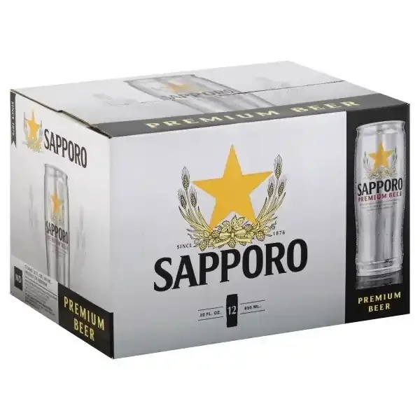 Sapporo Draft 22Oz Can