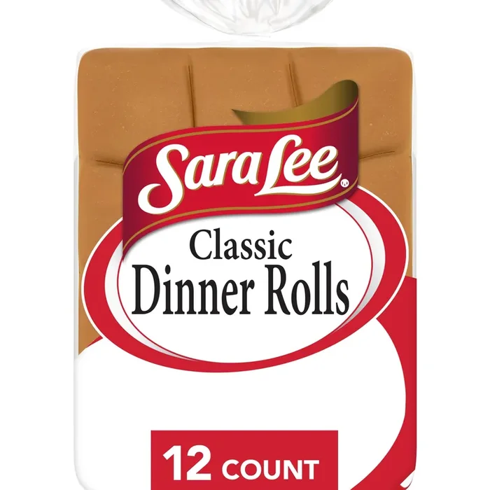 Sara Lee Classic White Dinner Rolls, 12 count, Dinner Rolls, 17 oz Bag