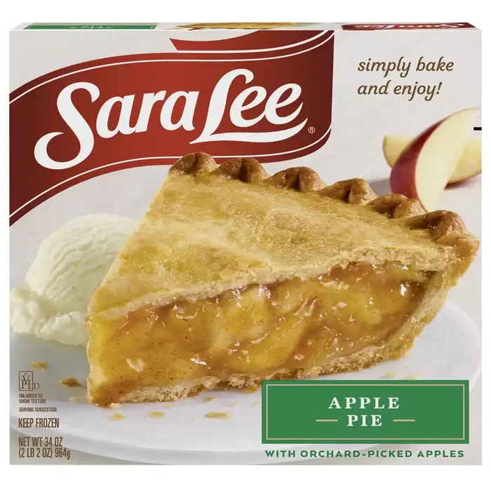 Sara Lee Traditional Fruit Pie 9″ Unbaked Apple 34oz