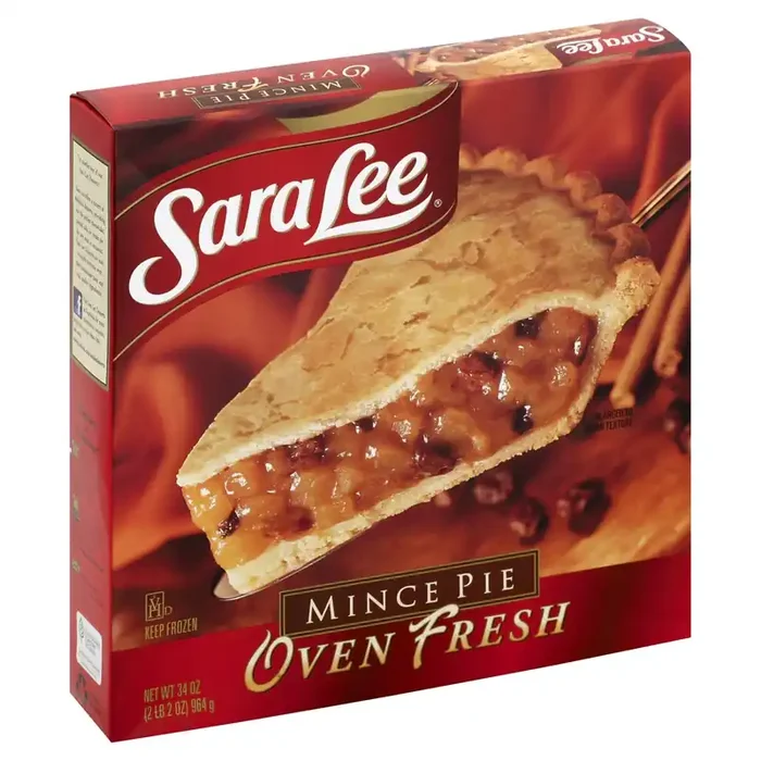 Sara Lee Traditional Fruit Pie 9″ Unbaked Mince 34oz