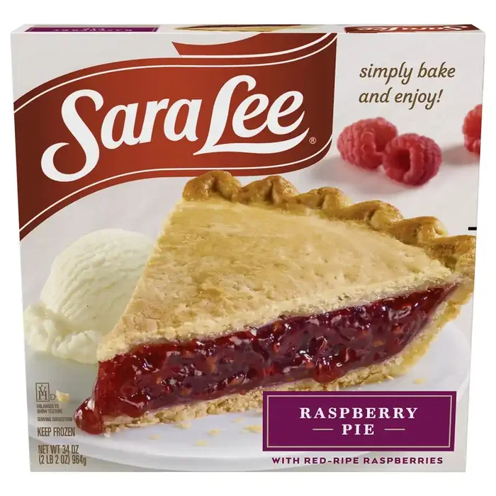 Sara Lee Traditional Fruit Pie 9″ Unbaked Raspberry