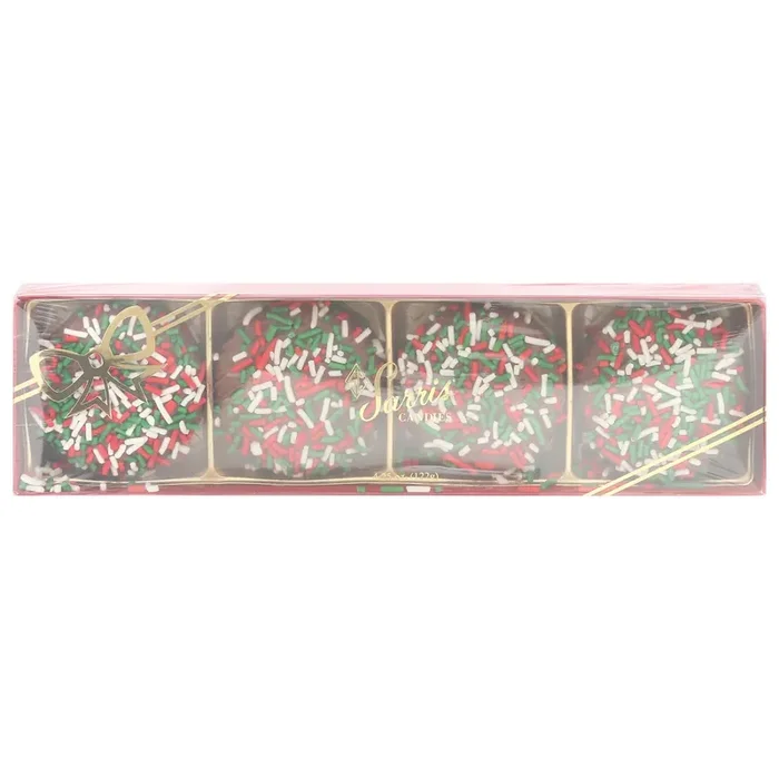 Sarris Candies Chocolate Covered Holiday Sandwich Cookies 4.25 oz