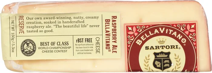 Sartori Bellavitano Raspberry Ale Cheese 5.3 oz