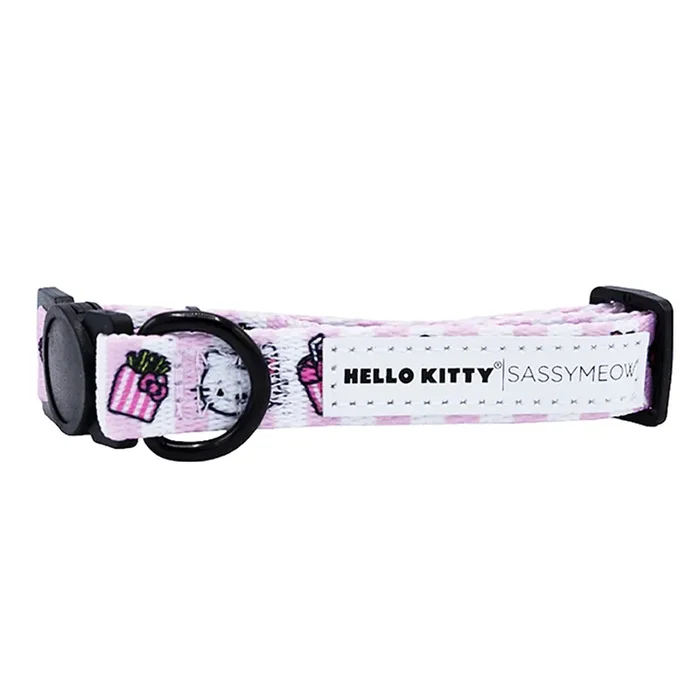 Sassy Meow Hello Kitty® Pink Cat Collar