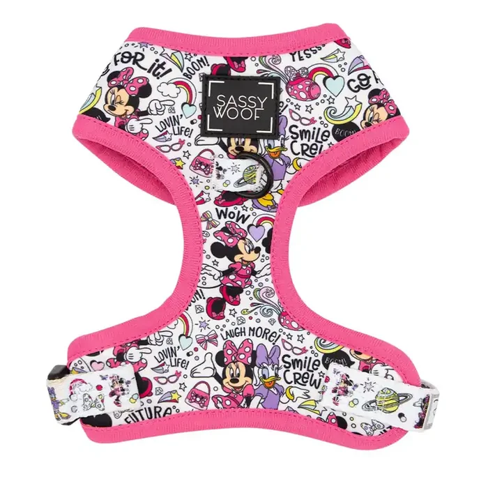 Sassy Woof Disney Minnie Mouse & Daisy Duck Dog Harness
