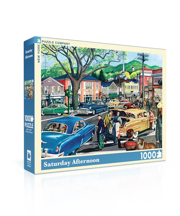Saturday Afternoon 1000 Piece Jigsaw Puzzle