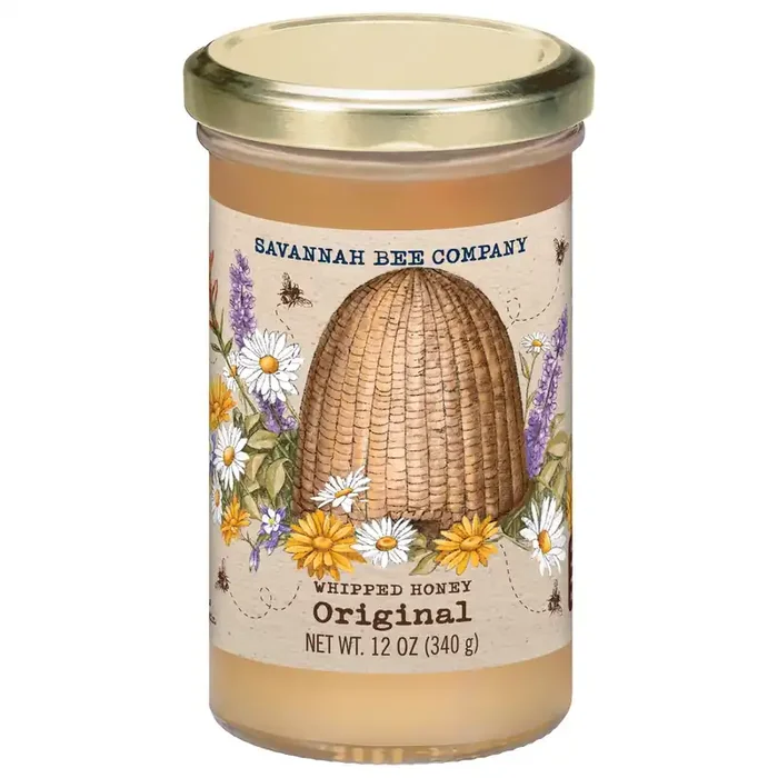 Savannah Bee Company Original Whipped Honey – 12 oz