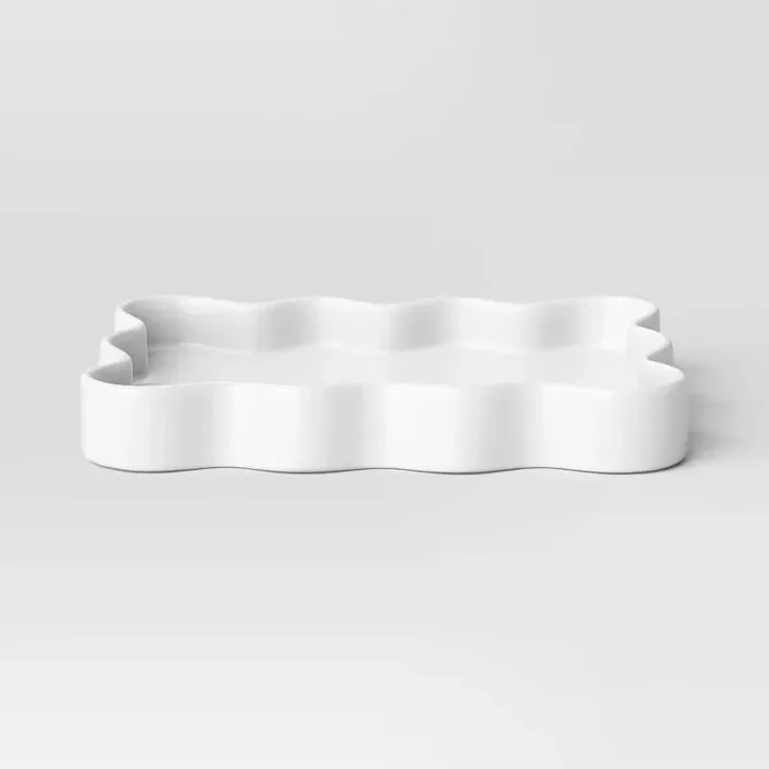 Scallop Tray White – Room Essentials™