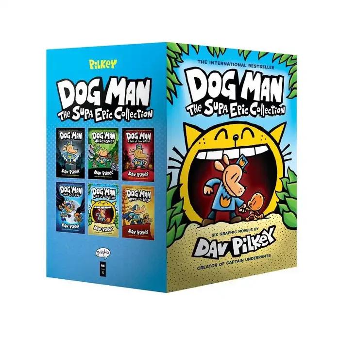Scholastic Dog Man The Supa Epic Collection – by Dav Pilkey (Mixed media product)