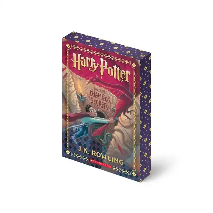 Scholastic Harry Potter and the Chamber of Secrets (Stenciled Edges) (Harry Potter, Book 2) – by J K Rowling (Paperback)