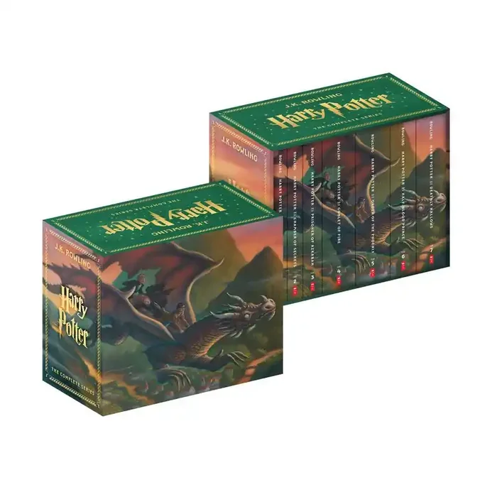 Scholastic Harry Potter The Complete Series Boxed Set by J. K. Rowling (Paperback)