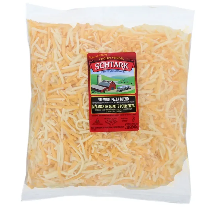 Schtark Shredded Premium Pizza Blend Cheese
