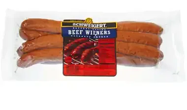 Schweigert Beef Natural Casing Wieners