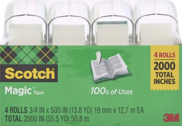 Scotch Magic Tape 4 ea