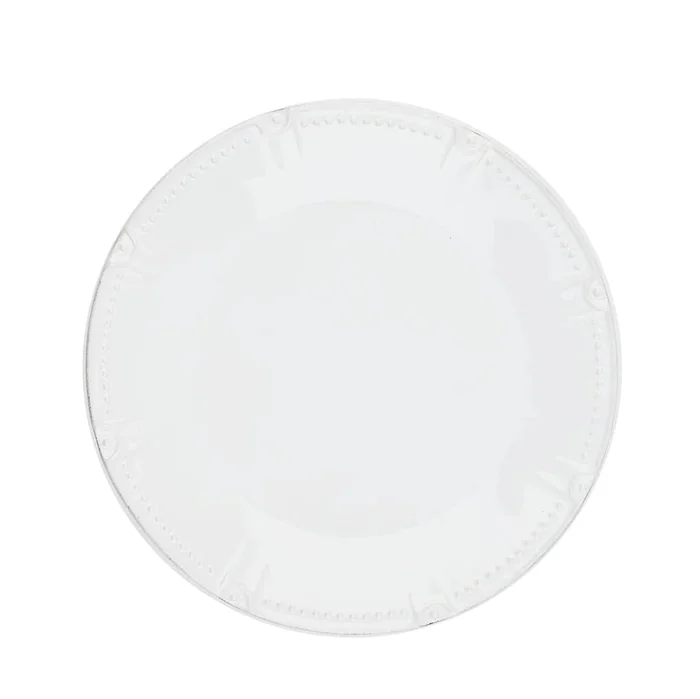 MARTIN/MERCER: ISABELLA PURE WHITE ROUND DINNER PLATE