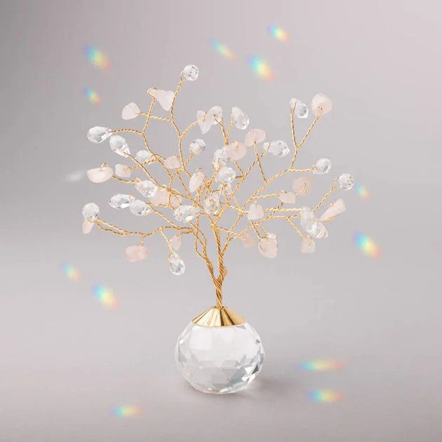 Scout Curated Wears Suncatcher Tree of Life – Rose Quartz