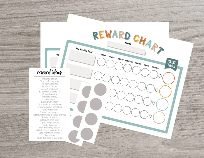 Scratch OFF Reward Chart