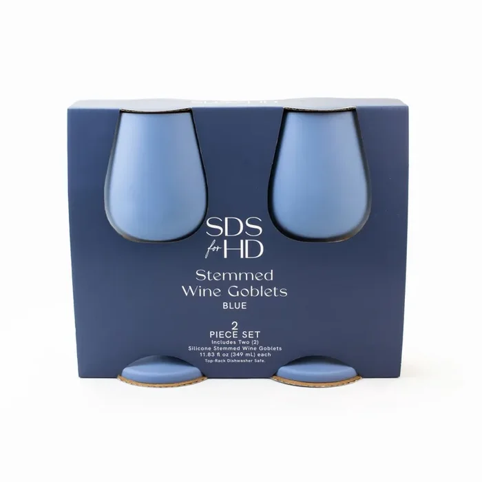SDS for HD Designs Silicone Stemmed Goblets – Blue