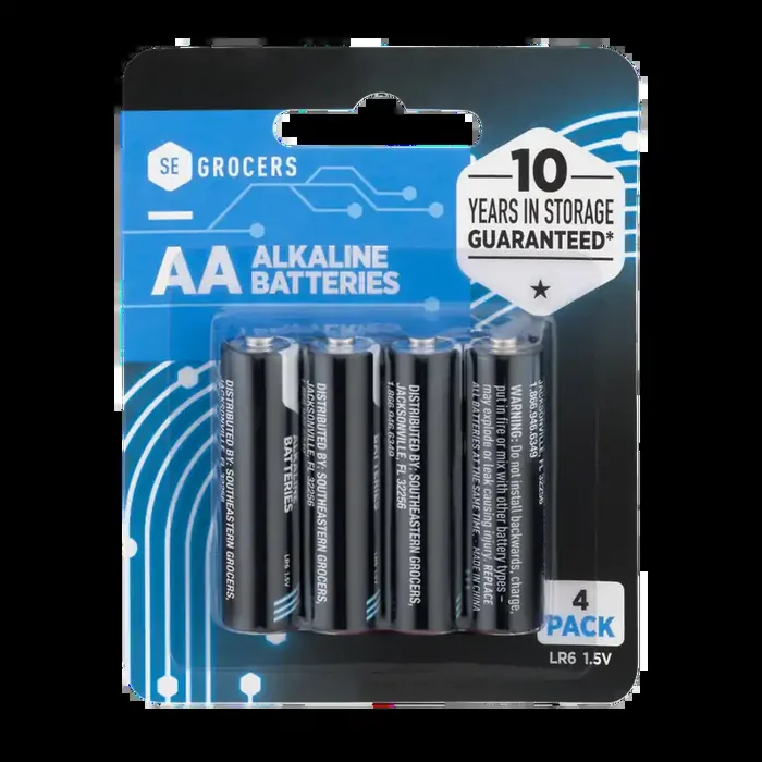 SE Grocers Alkaline Batteries