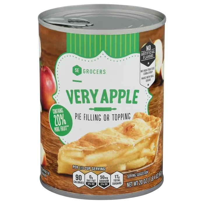 SE Grocers Vry Apple Pie Fllng
