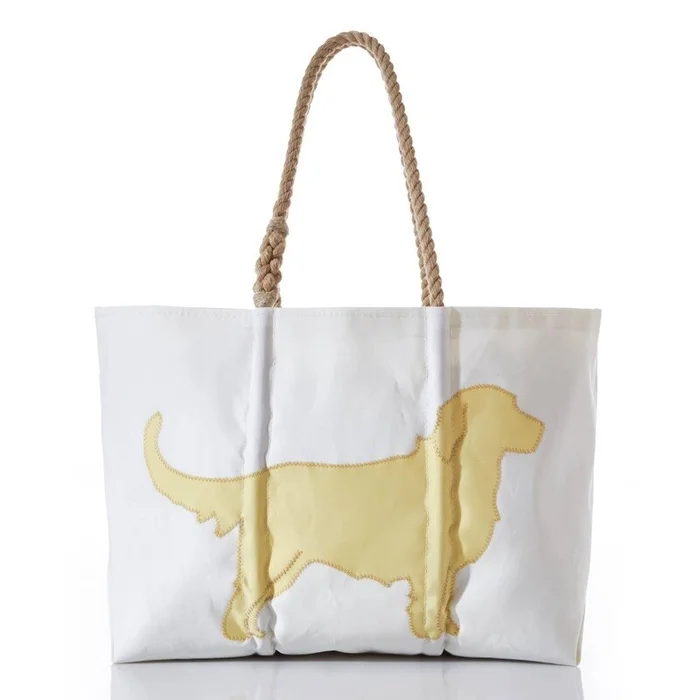 Sea Bags Golden Retriever Large Tote