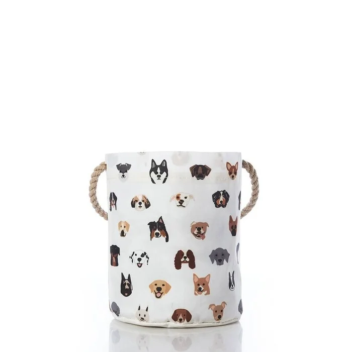 Sea Bags Popular Pups Print Bucket