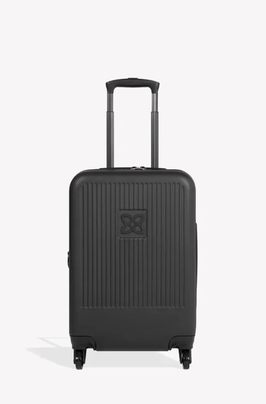 Sherpani Meridian Carry-On Luggage-Black