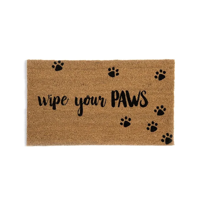 SHIRALEAH DOORMAT WIPE YOUR PAWS