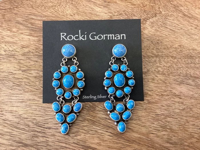 Shyanne Earring – Denim Lapis