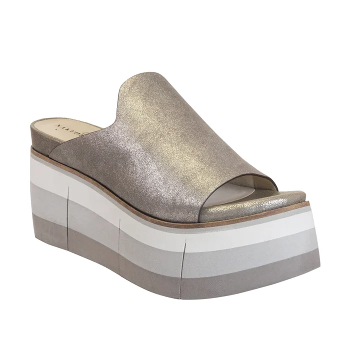 Silver Flow Platform Sandals – Naked Feet
