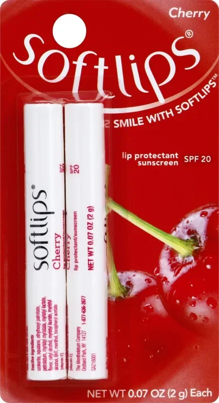 Softlips Cherry Lip Balm Value Pack