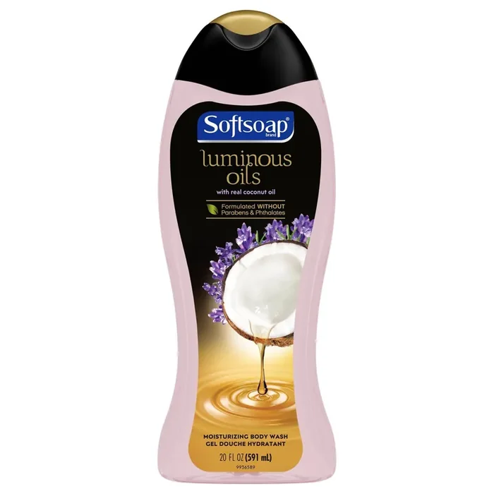 Softsoap Body Coconut Oil & Calming Lavender Body Wash, 20 Oz