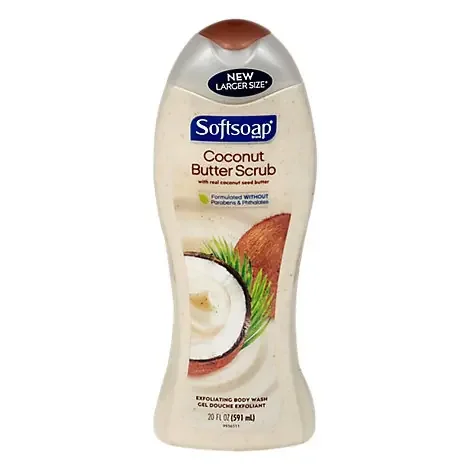 Softsoap Coconut Butter Body Wash Scrub